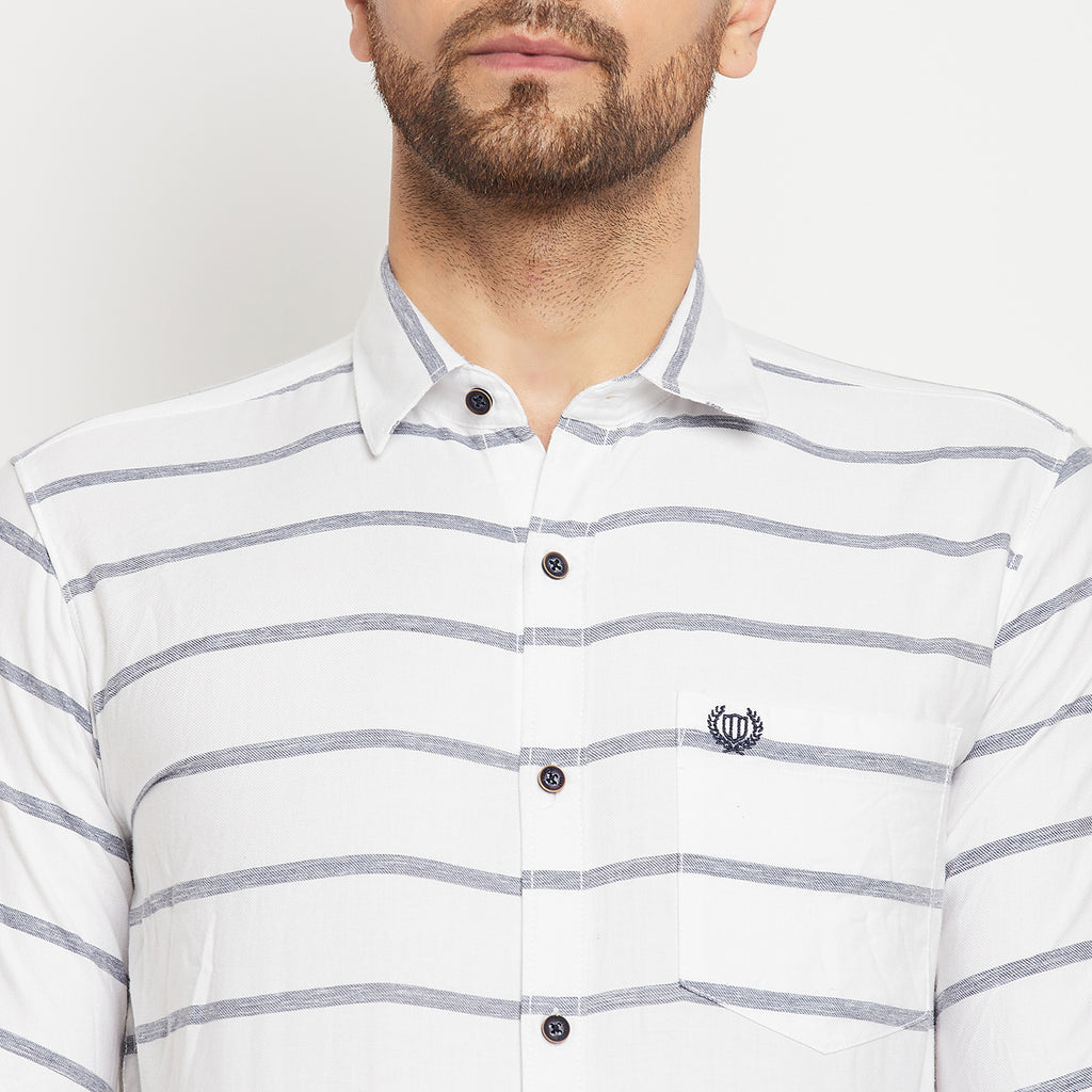 Duke Stardust Men Full Sleeve Cotton Shirt (SDO6CKR)