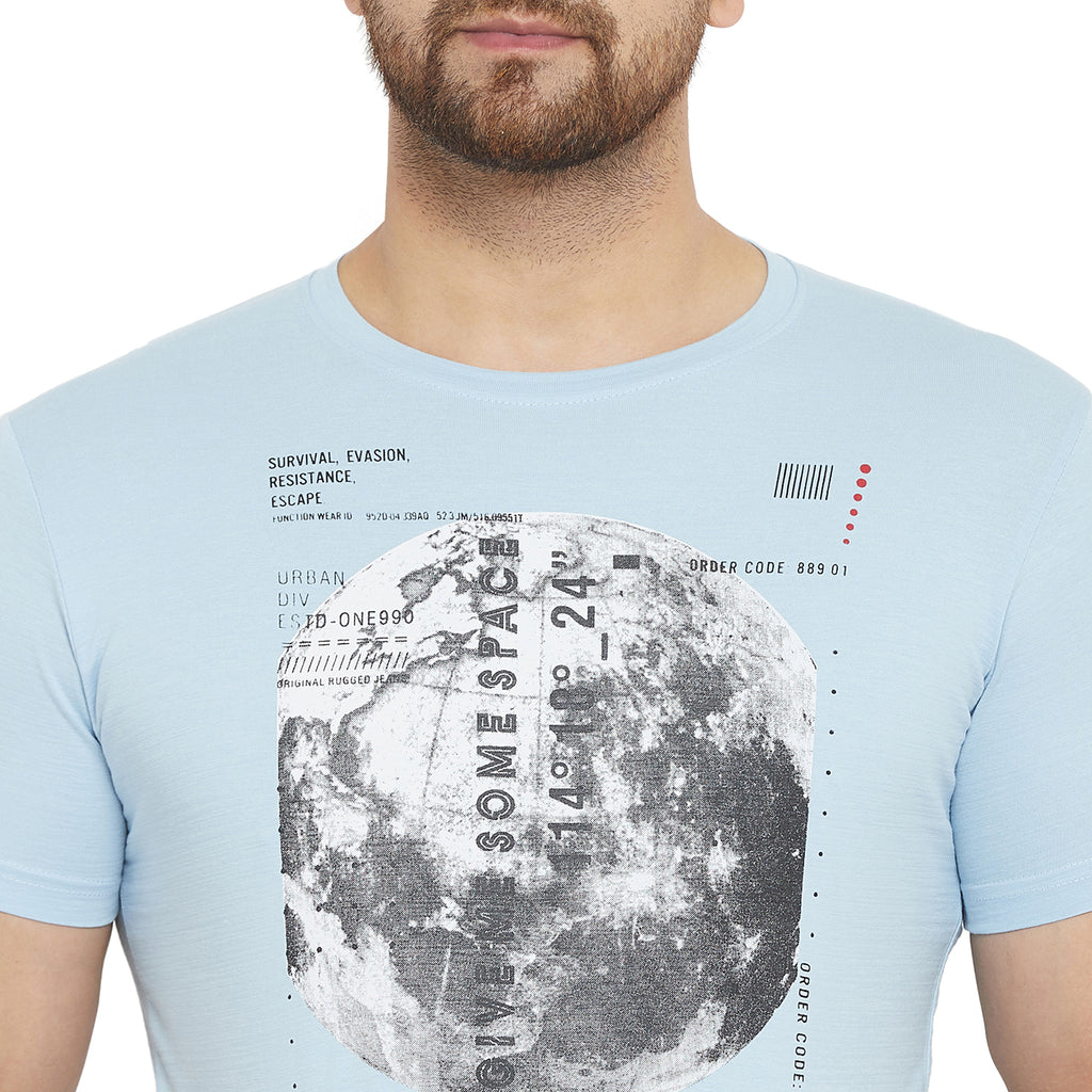 Duke Stardust Men Cotton Blend Half Sleeve T.Shirt (LF4854)