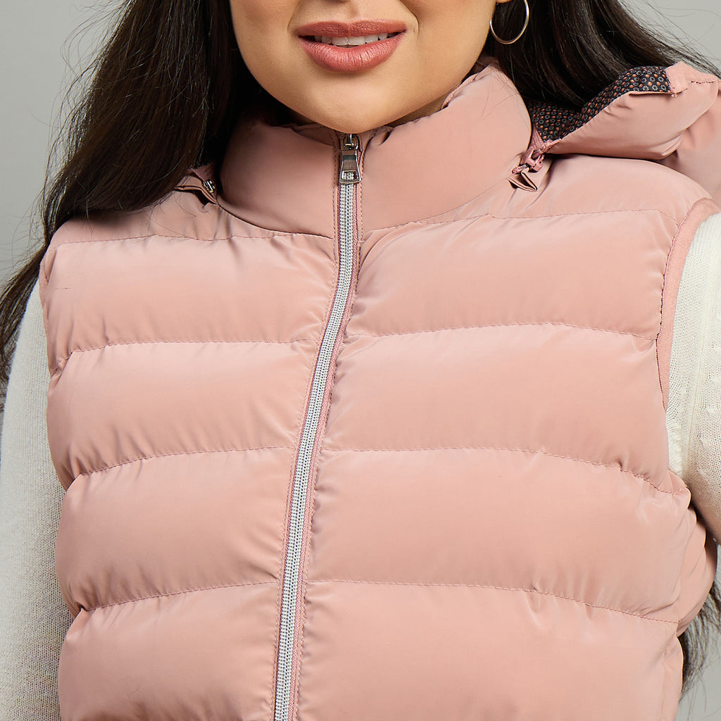 Duke Urban Women Sleeveless Hooded Jacket (SDZ4160)