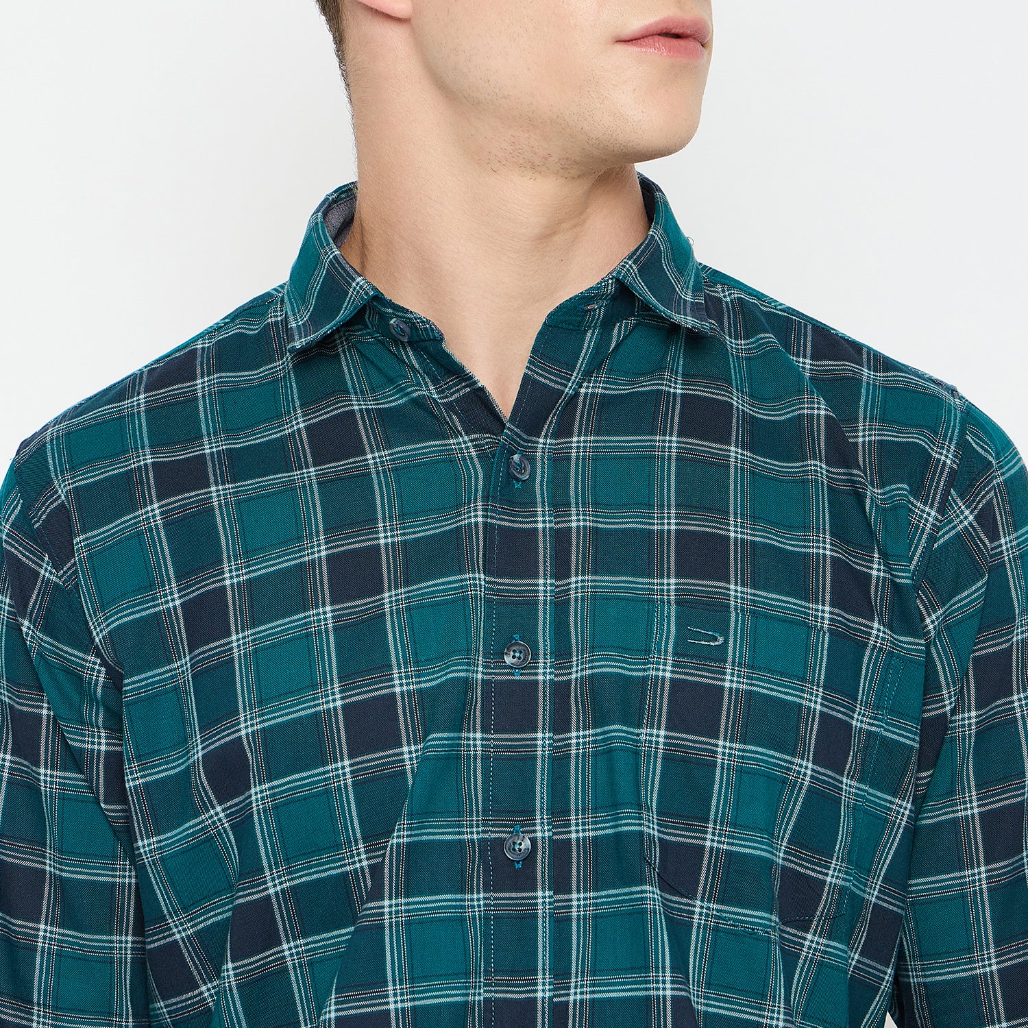 Duke Urban Men Full Sleeve Cotton Shirt (SDO8CKAI)