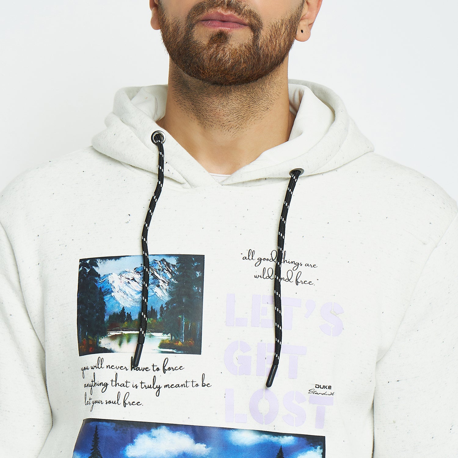 Duke Urban Men Hooded Sweatshirt (LF6275)