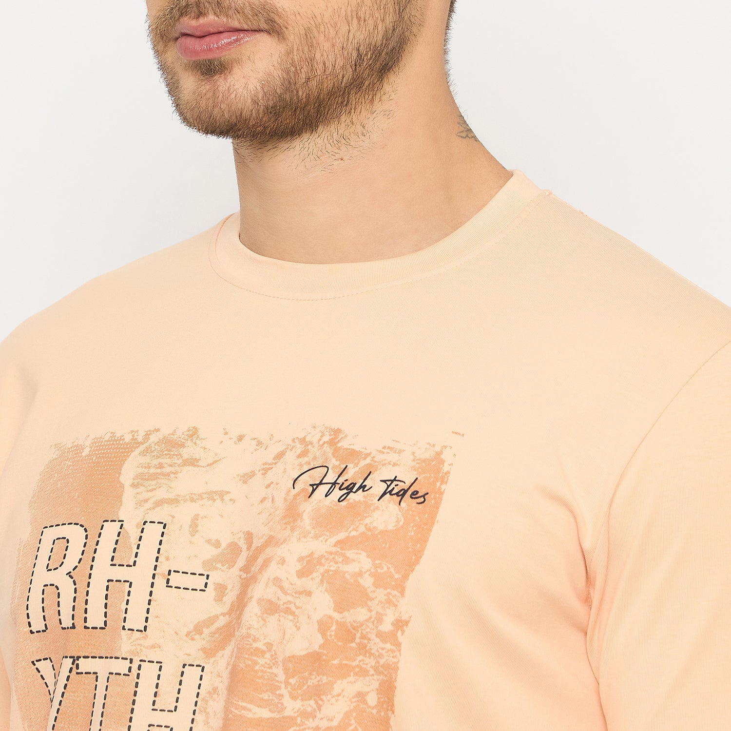 Duke Urban Men Half Sleeve Cotton Tshirt (LF7434)