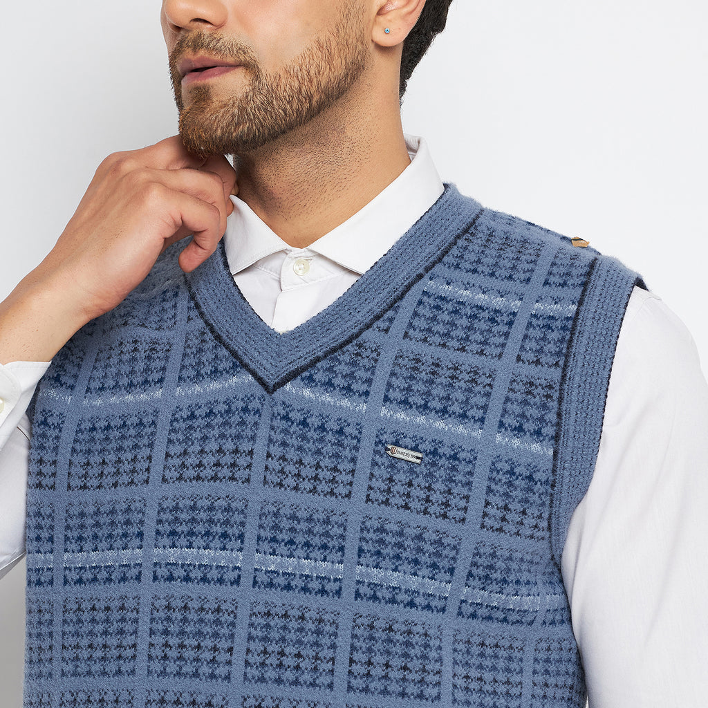Duke Urban Men Sleeveless V Neck Sweater (SDS2028)