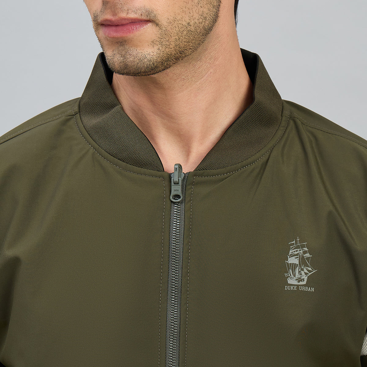 Duke Men Full Sleeve Stand Collar Reversible Jacket (SDZ3238)