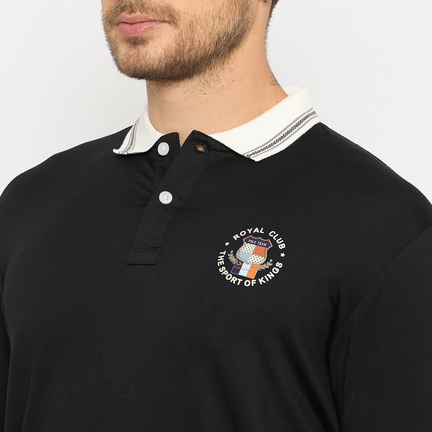 Duke Urban Men Half Sleeve Cotton Tshirt (LF7404)