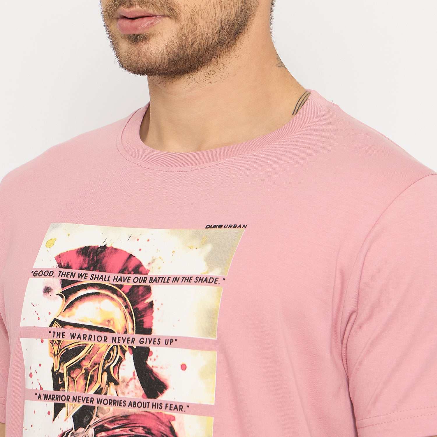 Duke Urban Men Half Sleeve Cotton Tshirt (LF7487)