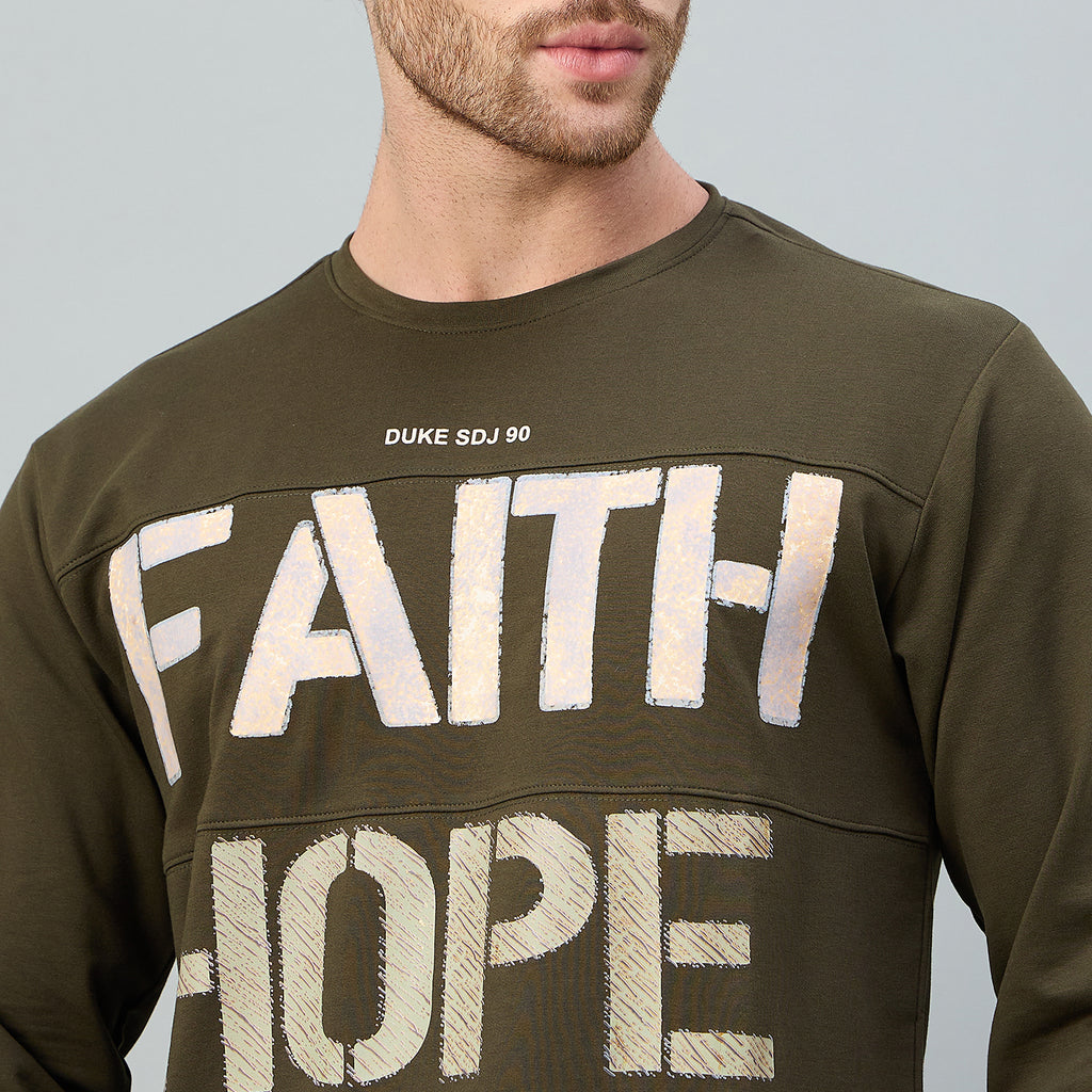 Duke Urban Men Round Neck Regular Sweatshirt (LF3948S)