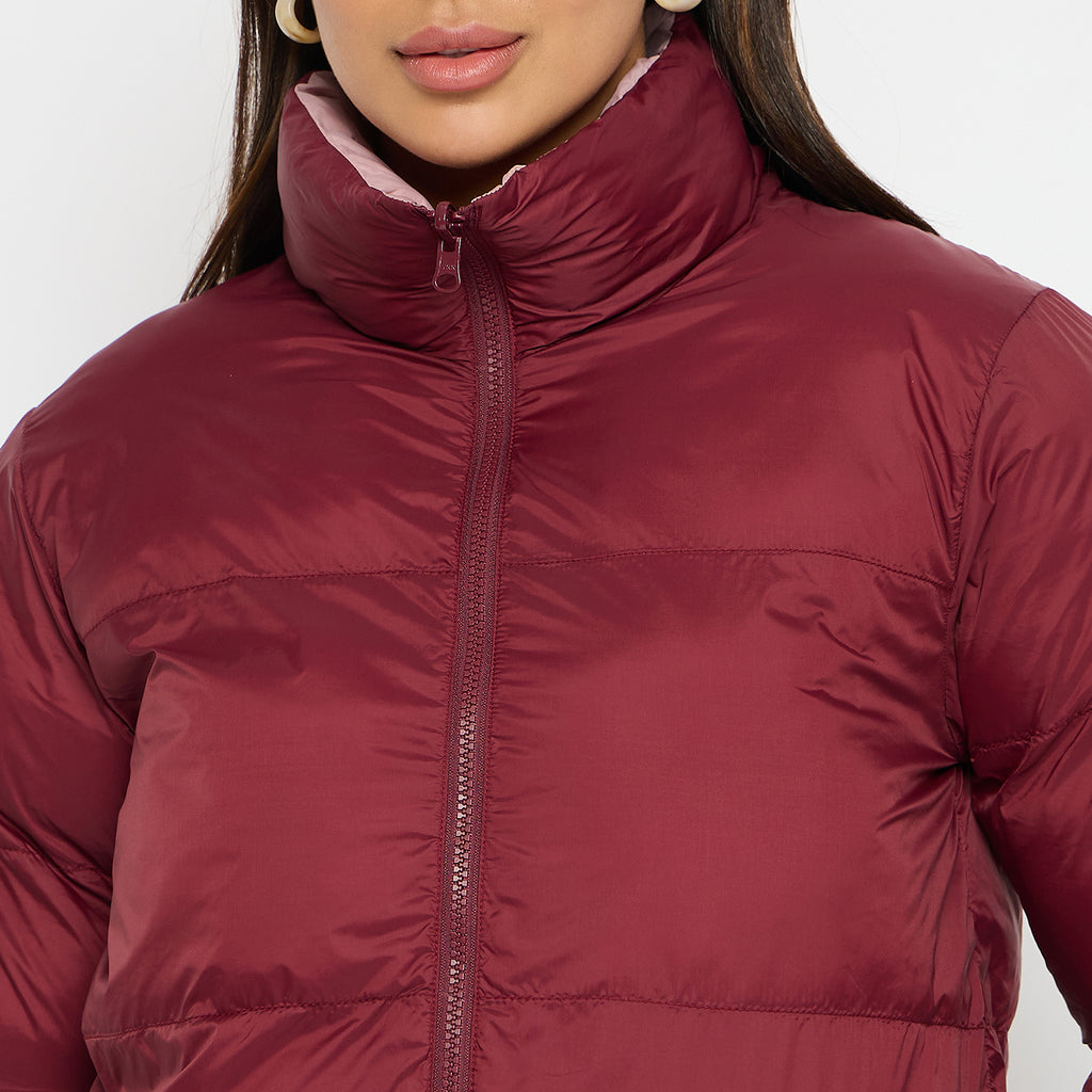 Duke Urban Women Full Sleeve Short Reversible Jacket (SDZ4044)