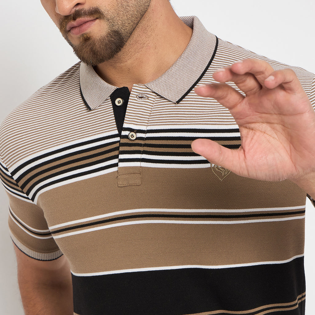 Duke Urban Men Half Sleeve Cotton Tshirt (LF7469)