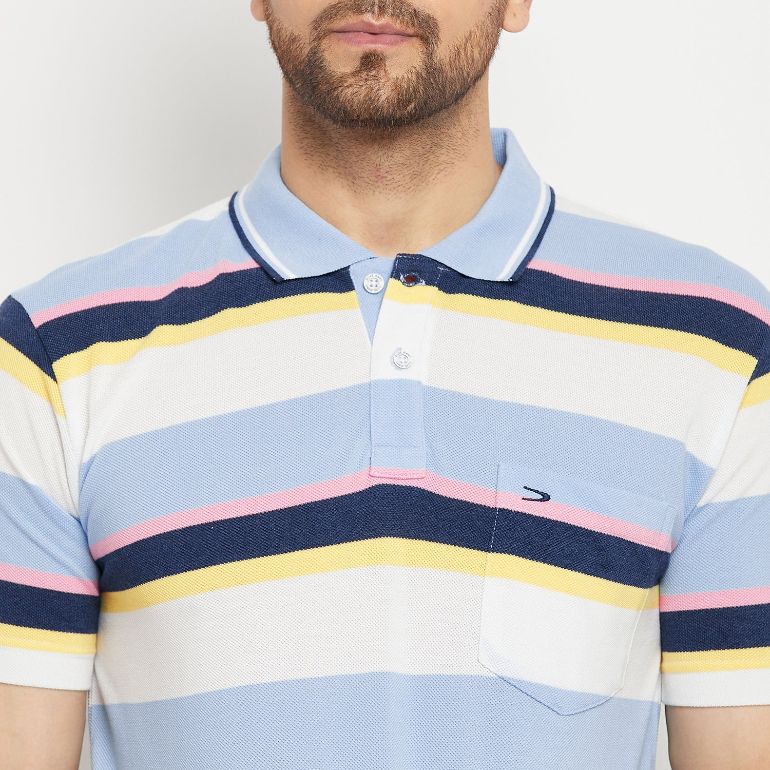 Duke Stardust Men Half Sleeve Polo Neck Cotton T-shirt (1069)