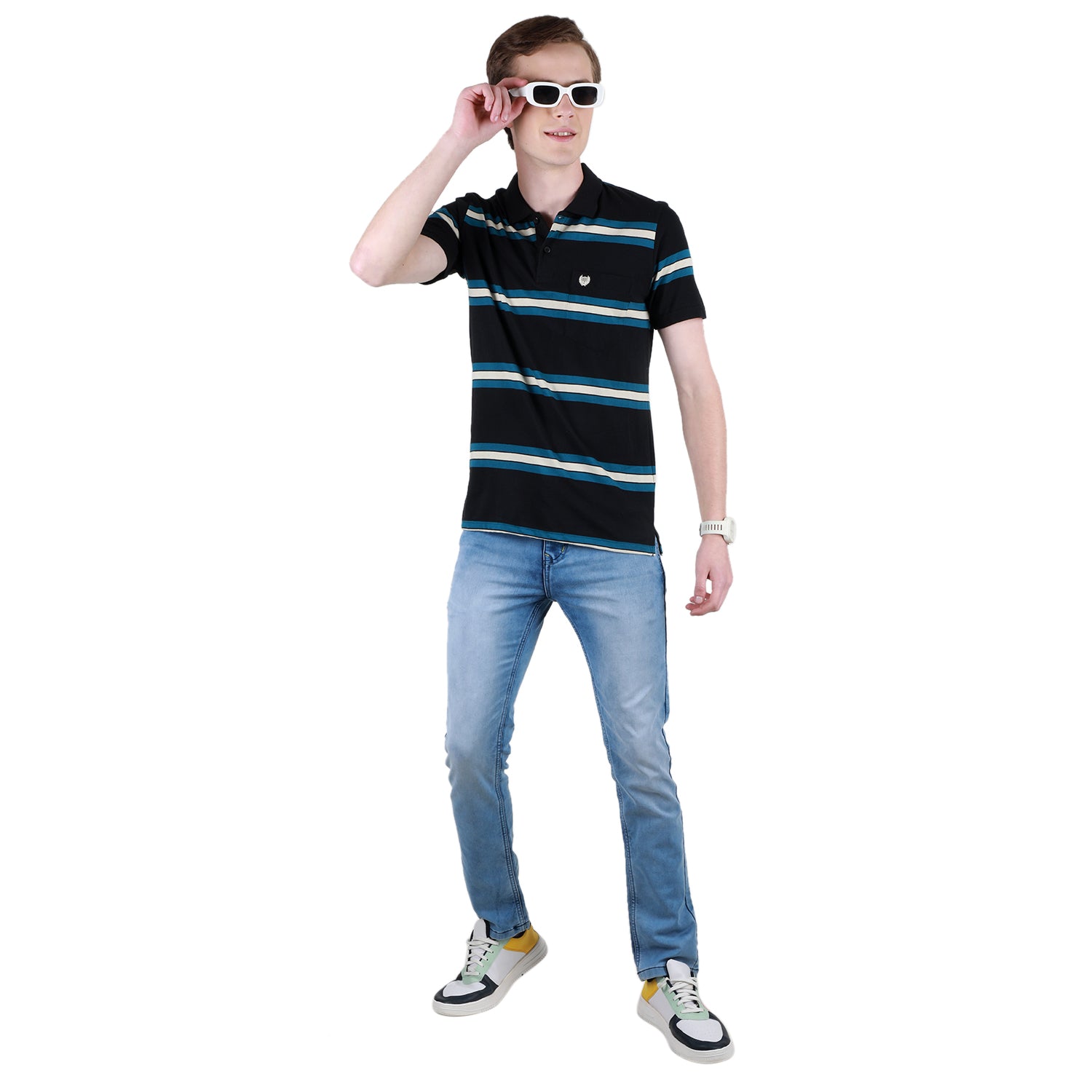 Duke Urban Men Half Sleeve Cotton Tshirt (ONLF274)