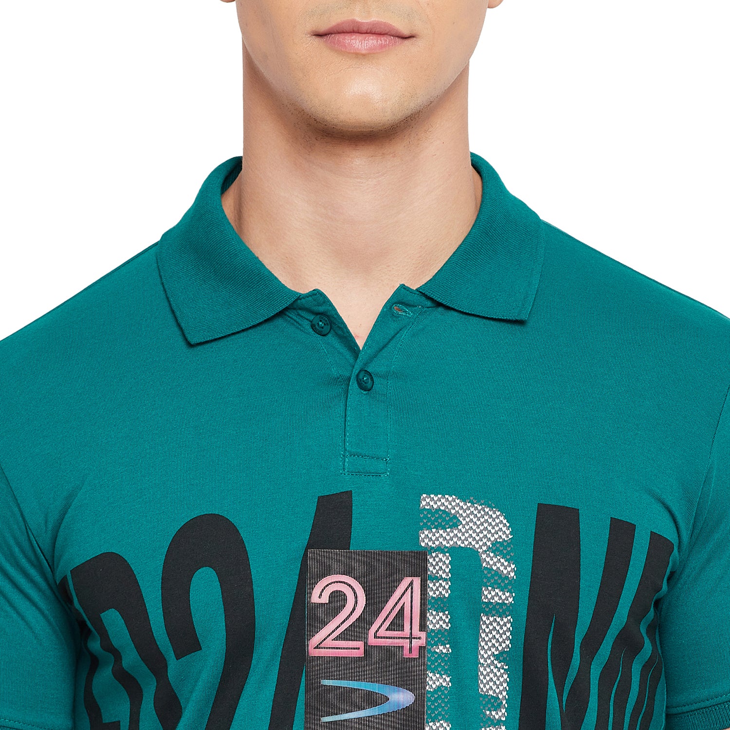 Duke Urban Men Half Sleeve Polo Neck T-Shirt (LQ2423)