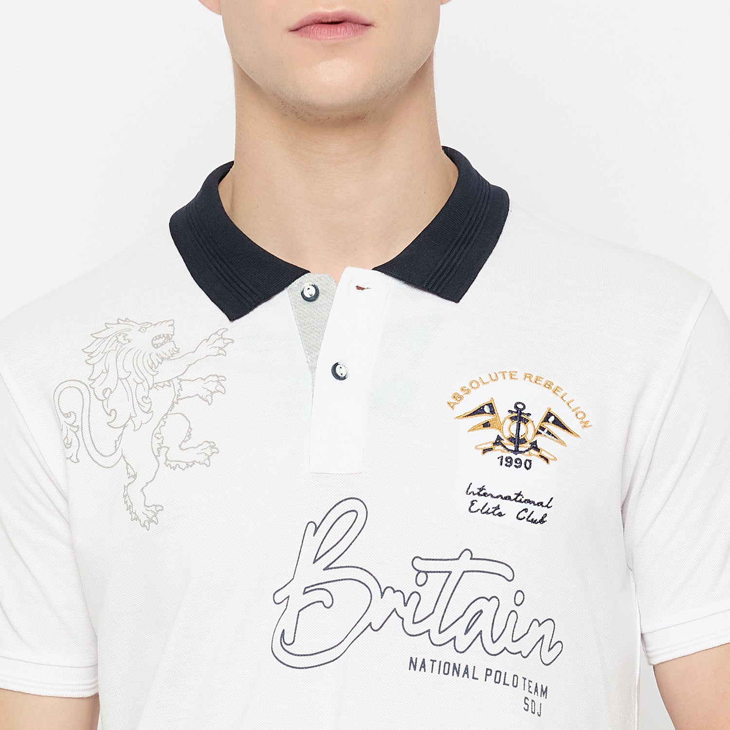 Duke Urban Men Half Sleeve Cotton Tshirt (LF5777)