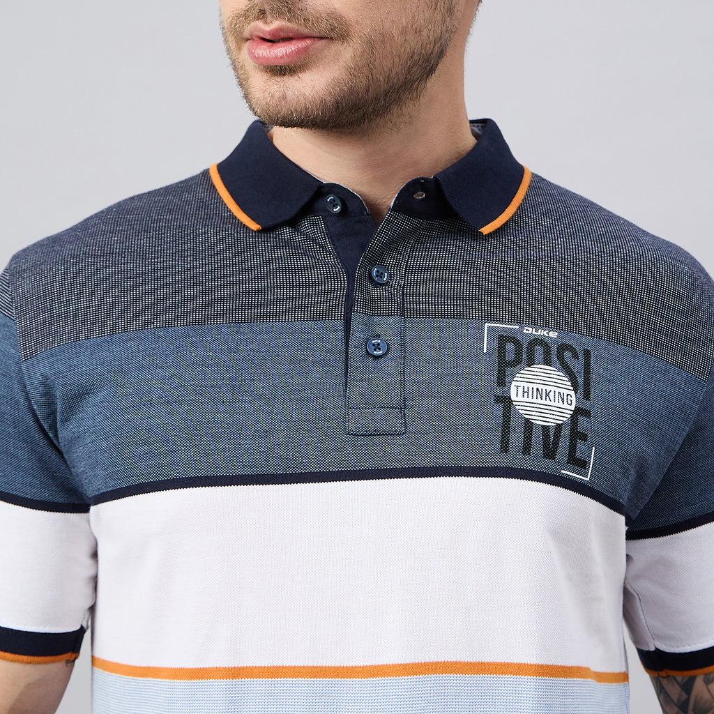 Duke Urban Men Half Sleeve Cotton Polo Tshirt (ON3253)