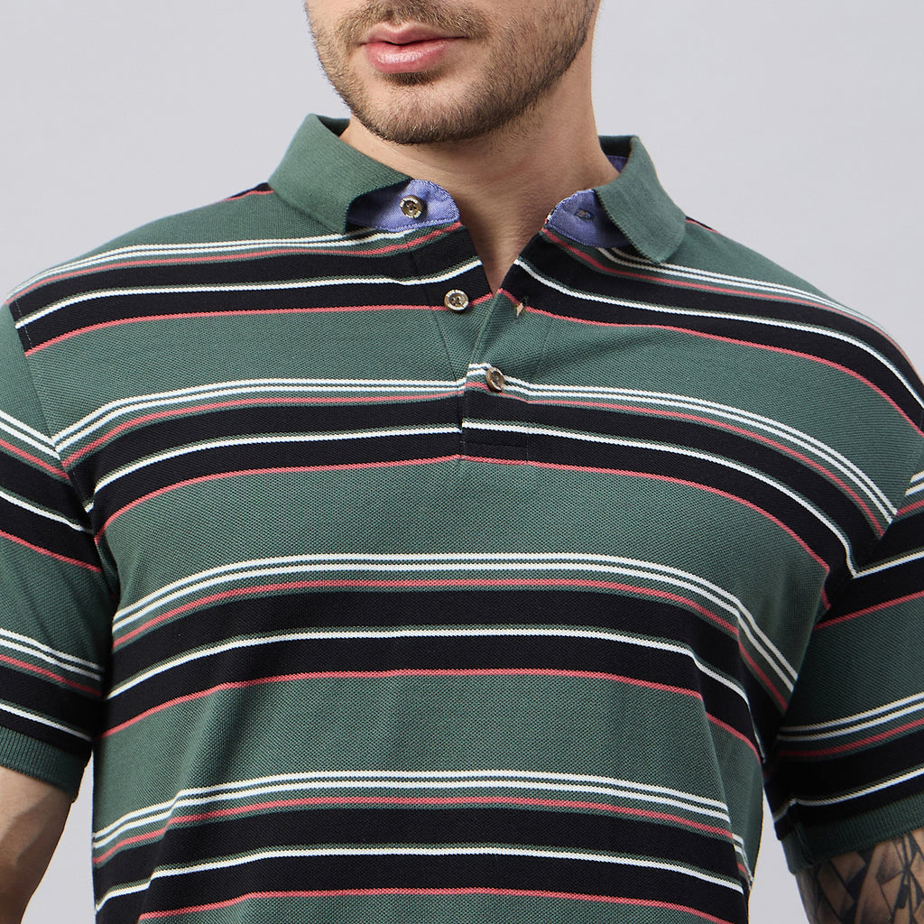 Duke Urban Men Half Sleeve Cotton Polo Tshirt (ON1426)