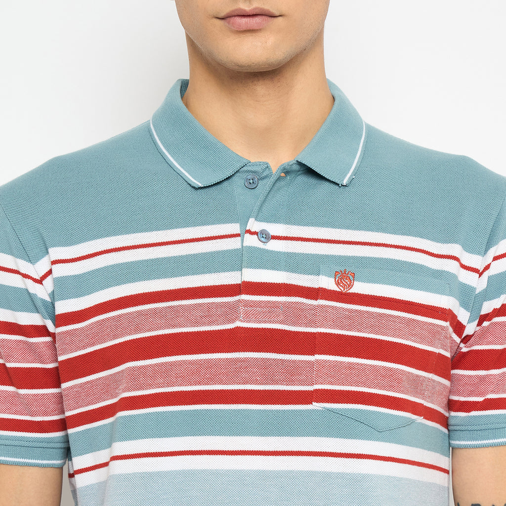 Duke Urban Men Half Sleeve Cotton Tshirt (LF7193)