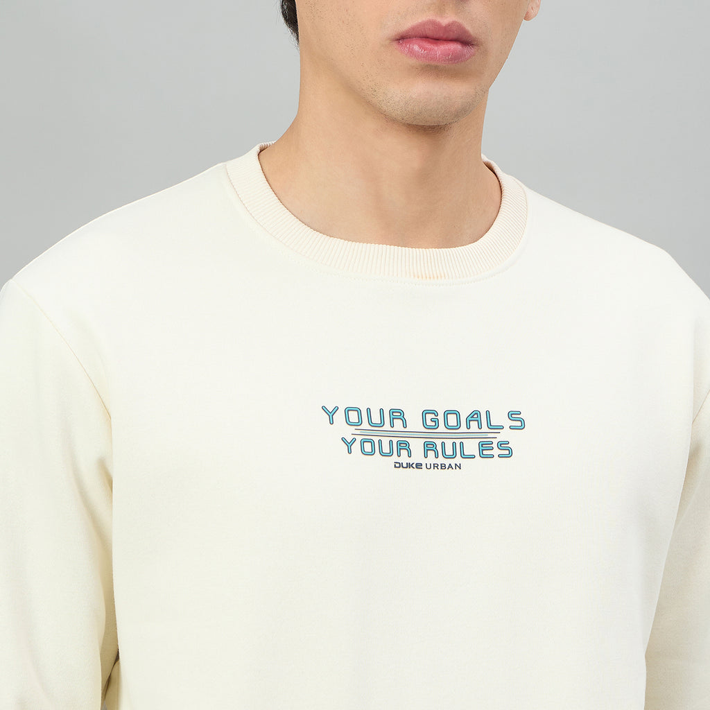 Duke Urban Men Round Neck Full Sleeve Regular Sweatshirt (LF6551)