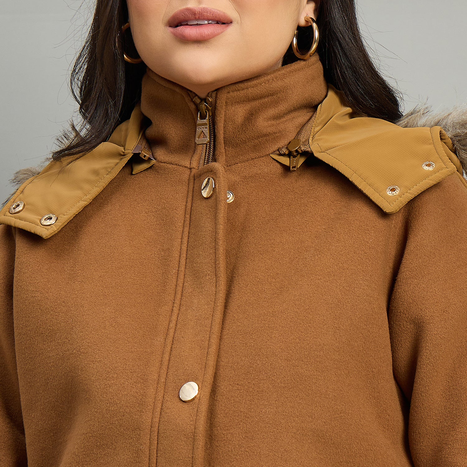 Duke Urban Women Short Style Full Sleeve Hooded Jacket (SDZ4139)