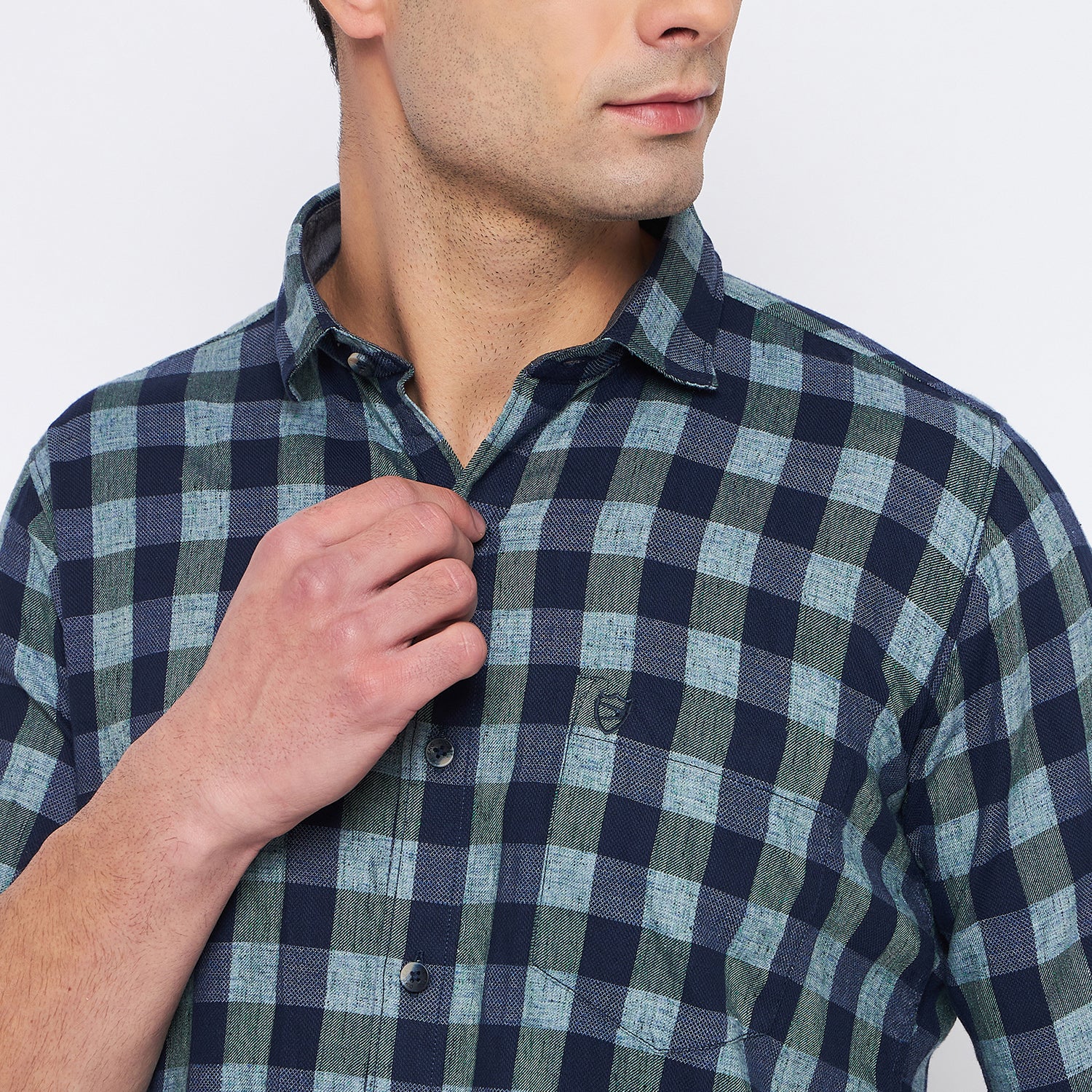 Duke Stardust Men Full Sleeve Cotton Shirt (SD8CKLA)