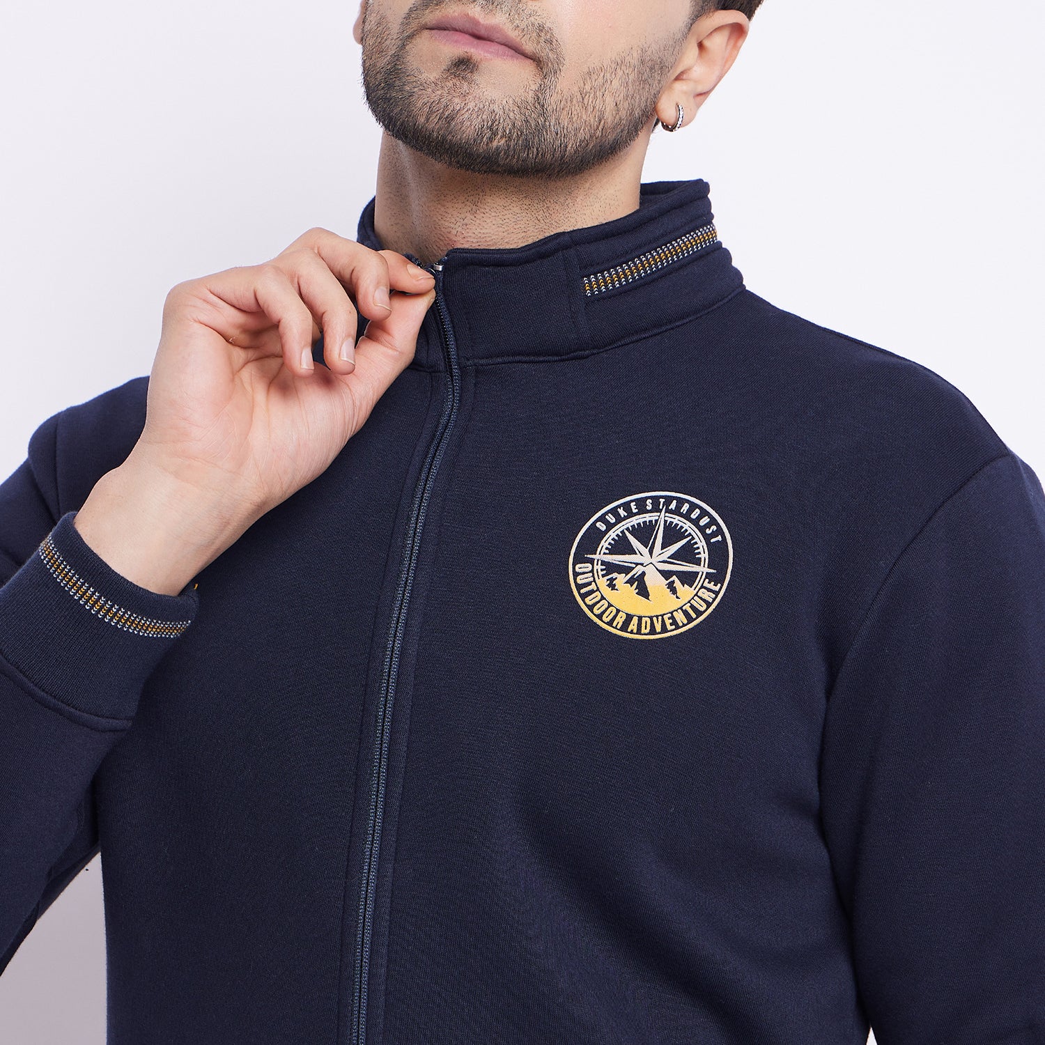 Duke Urban Men Zipper Sweatshirt (LF6303)