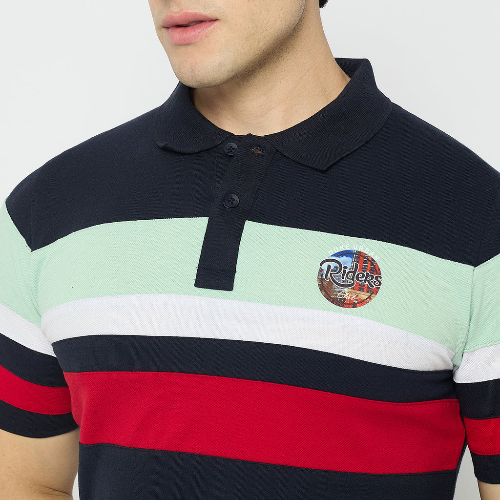 Duke Urban Men Half Sleeve Cotton Polo Tshirt (LF7396)