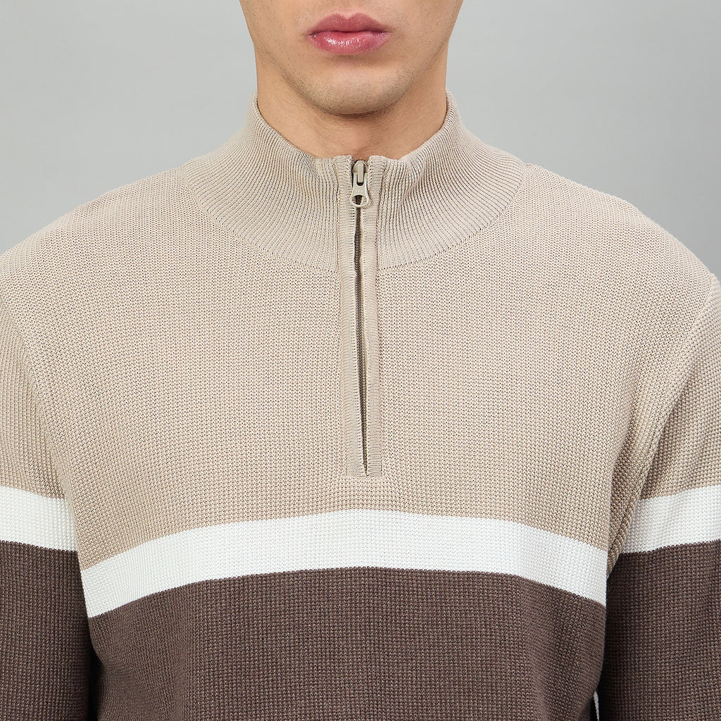 Duke Urban Men Half Sleeve Regular Sweater (SDS2382)