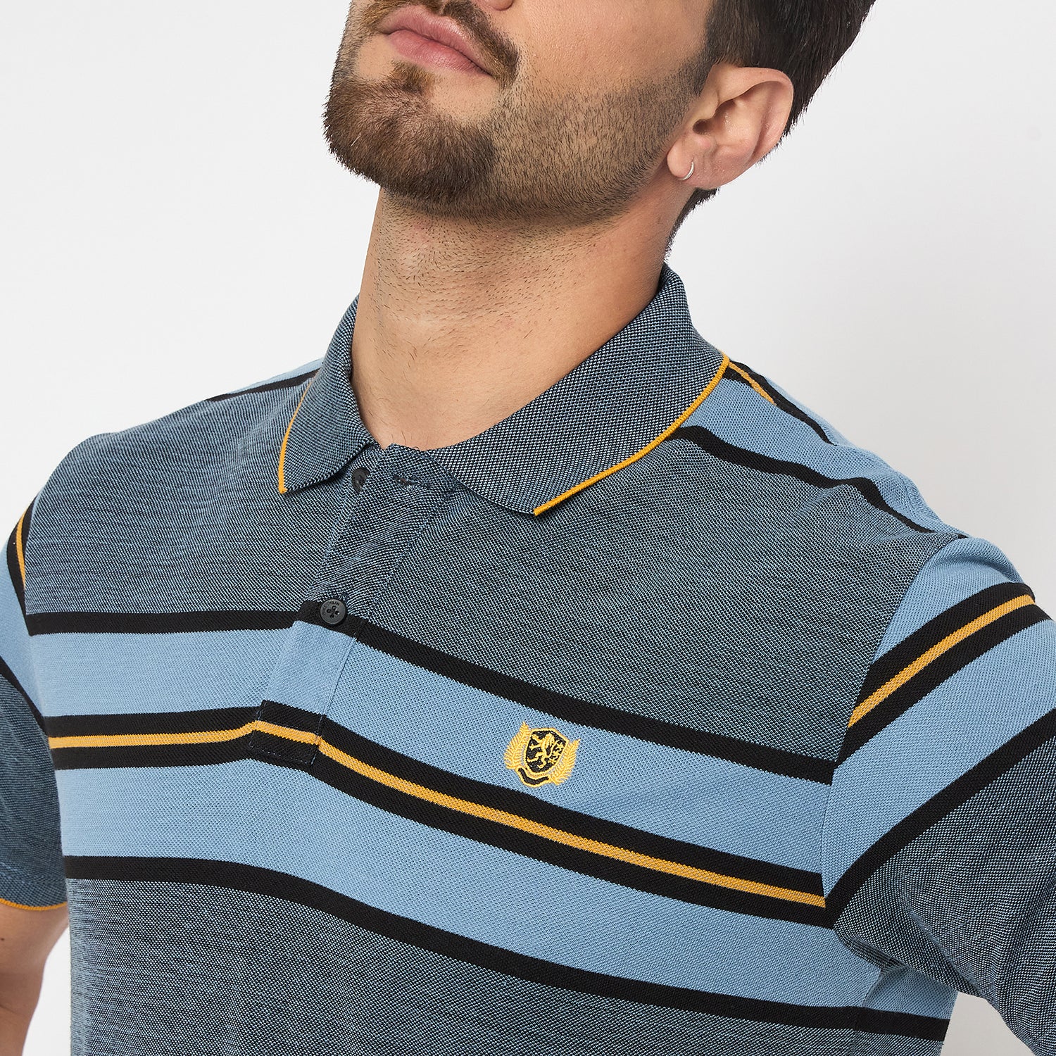 Duke Urban Men Half Sleeve Cotton Tshirt (LF7353)
