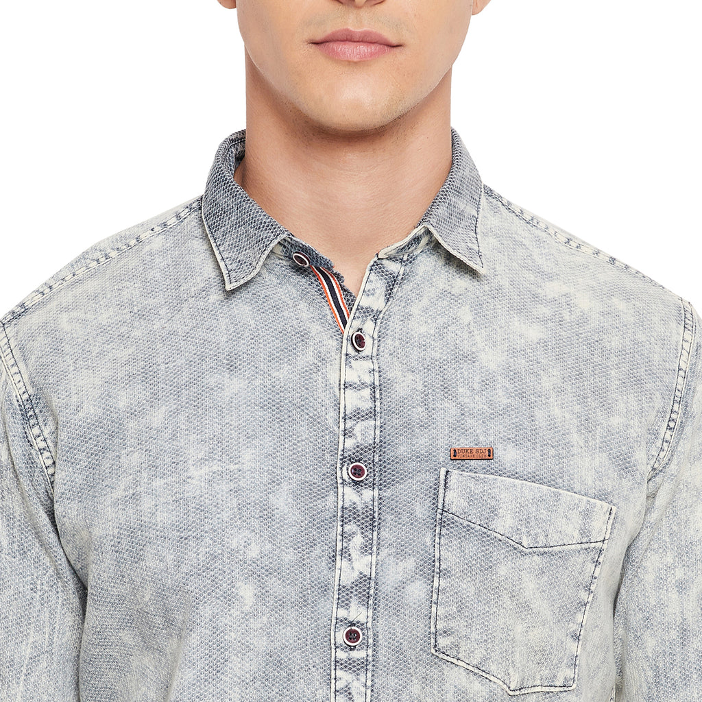Duke Urban Men Full Sleeve Cotton Shirt (SDO8693)