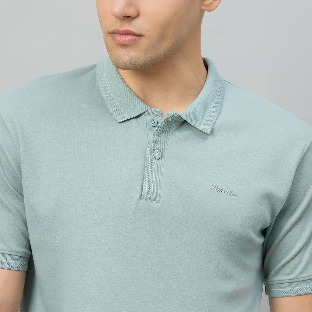 Duke Men Half Sleeve Cotton Regualr Fit Casual T-shirt (LF7888)