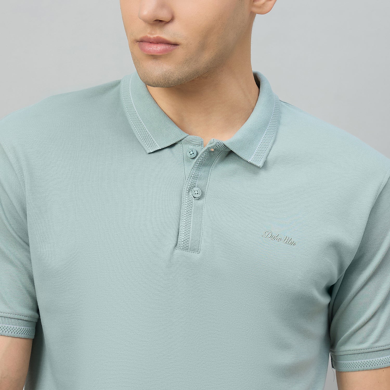 Duke Men Half Sleeve Cotton Regualr Fit Casual T-shirt (LF7888)