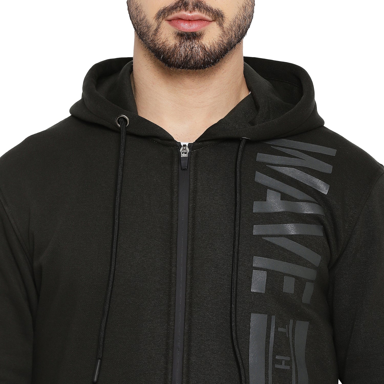 Duke Urban Men Hooded Zipper Sweatshirt (LF6133S)