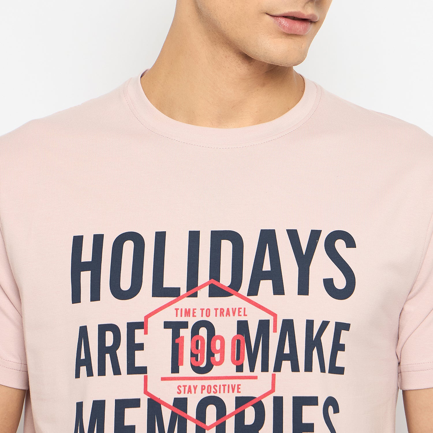 Duke Urban Men Half Sleeve Cotton Tshirt (MLF7290)
