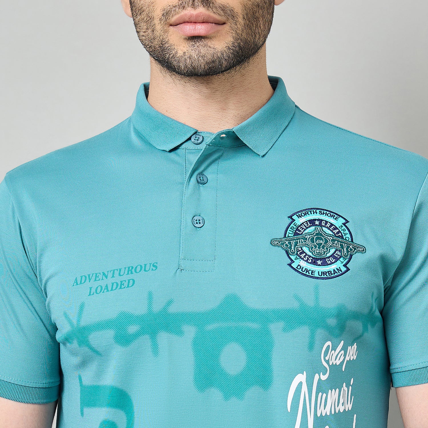Duke Urban Men Half Sleeve Cotton Tshirt (LF7638)