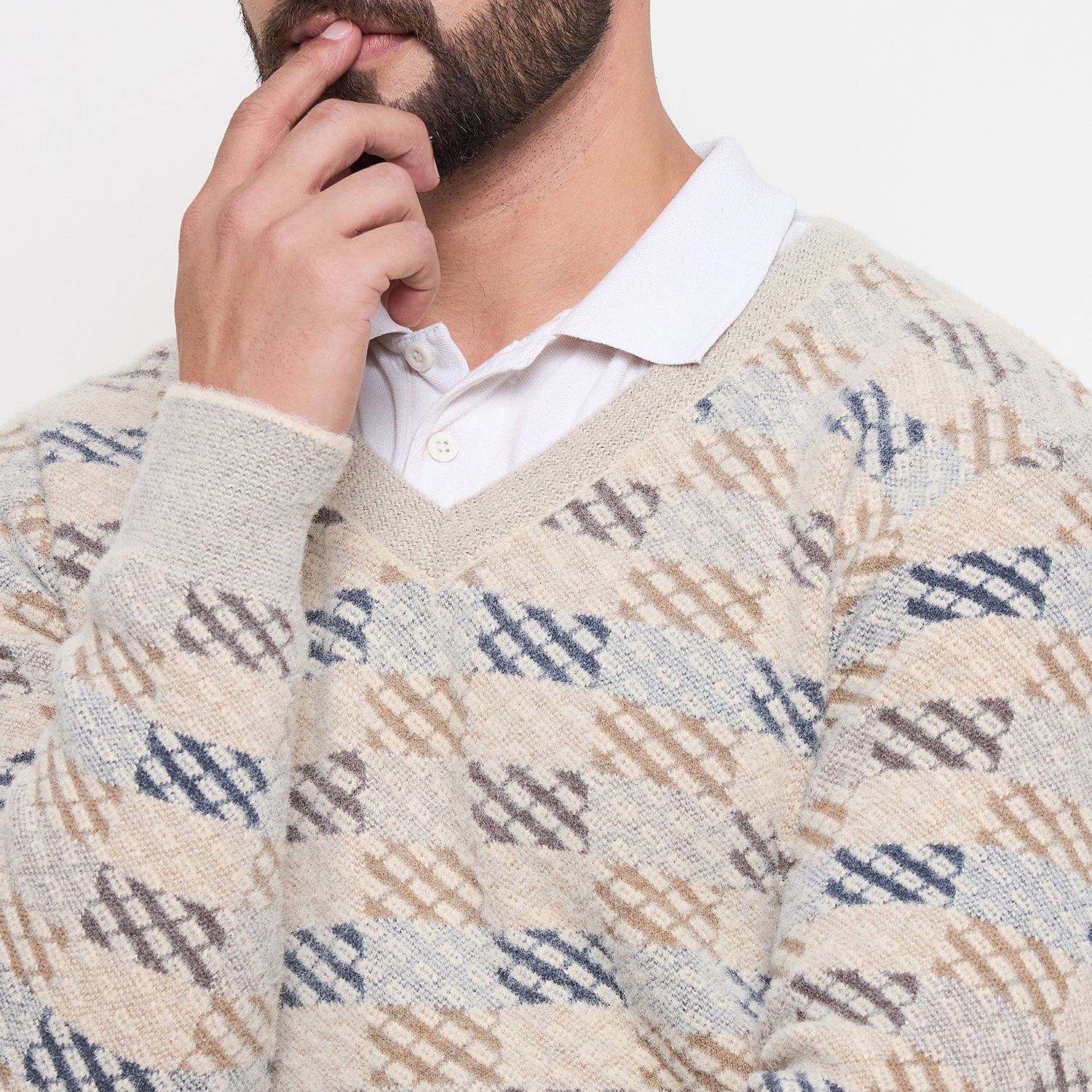 Duke Urban Men Round Neck Sweater (SDS2277)