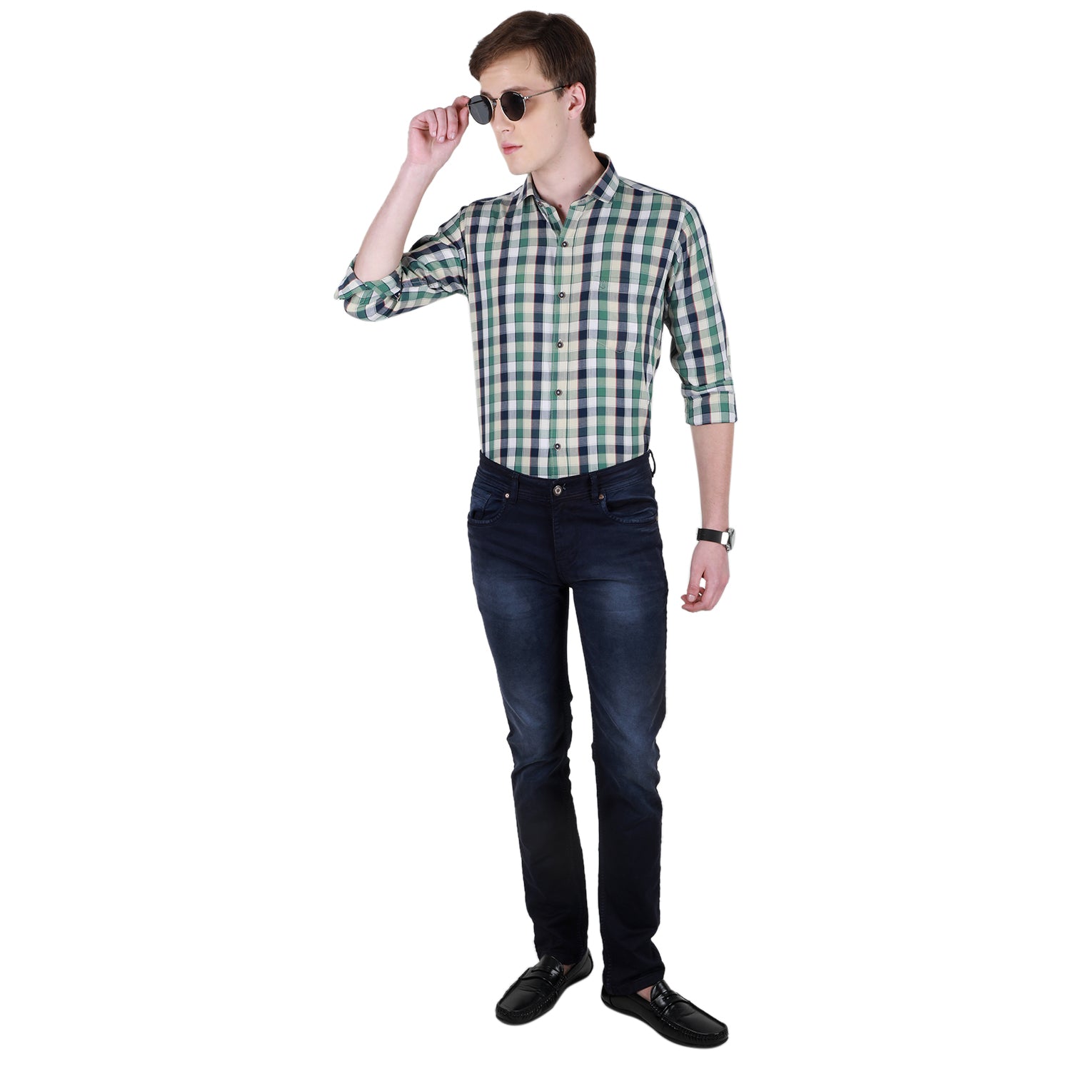 Duke Urban Men Full Sleeve Cotton Shirt (SDO8CKTX)