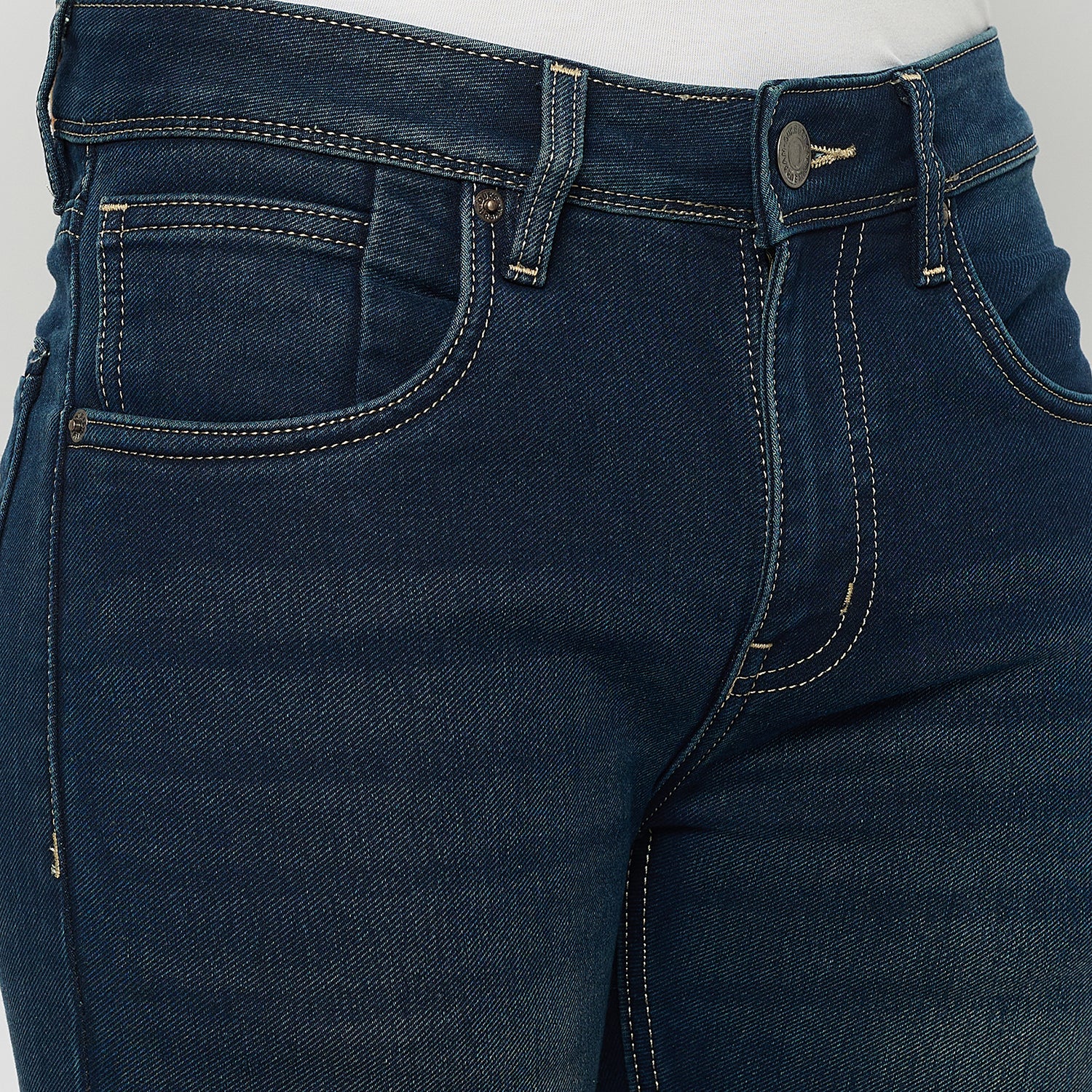 Duke Urban Men Narrow Bottom Stretchable Jeans (SDD5905N)
