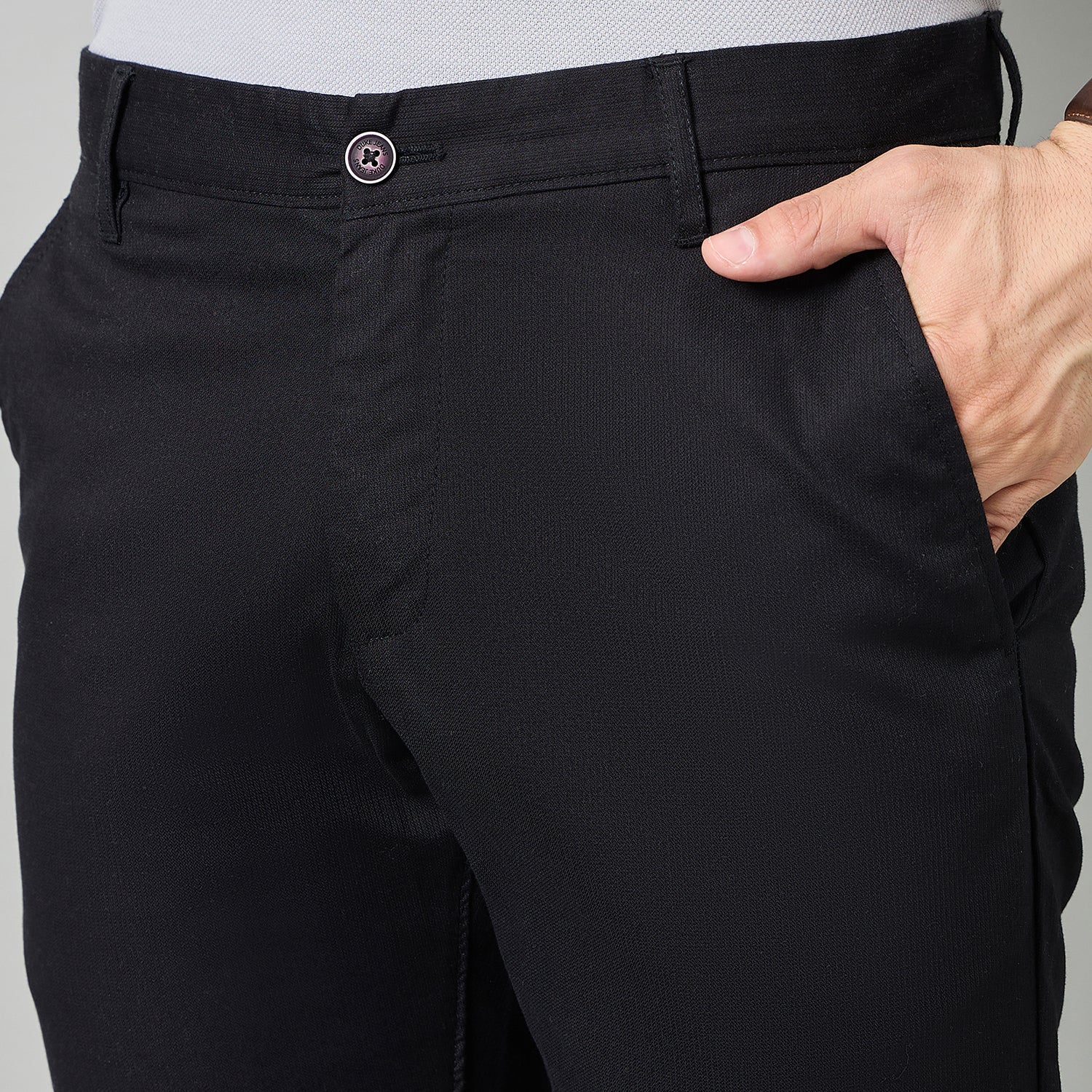 Duke Urban Men Flatfront Narrowfit Trouser (SDT4633)