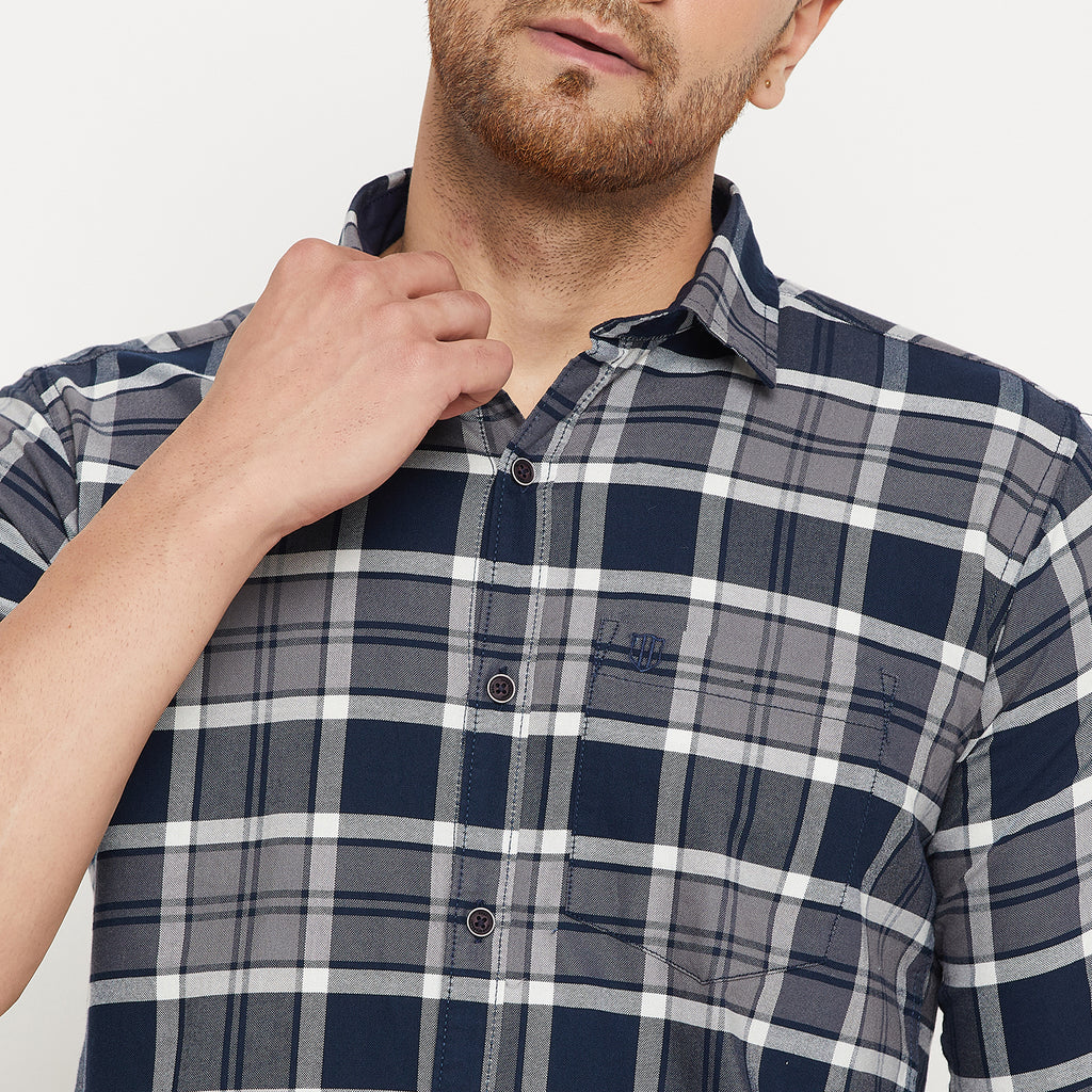 Duke Urban Men Full Sleeve Cotton Shirt (SDO5CKOM)