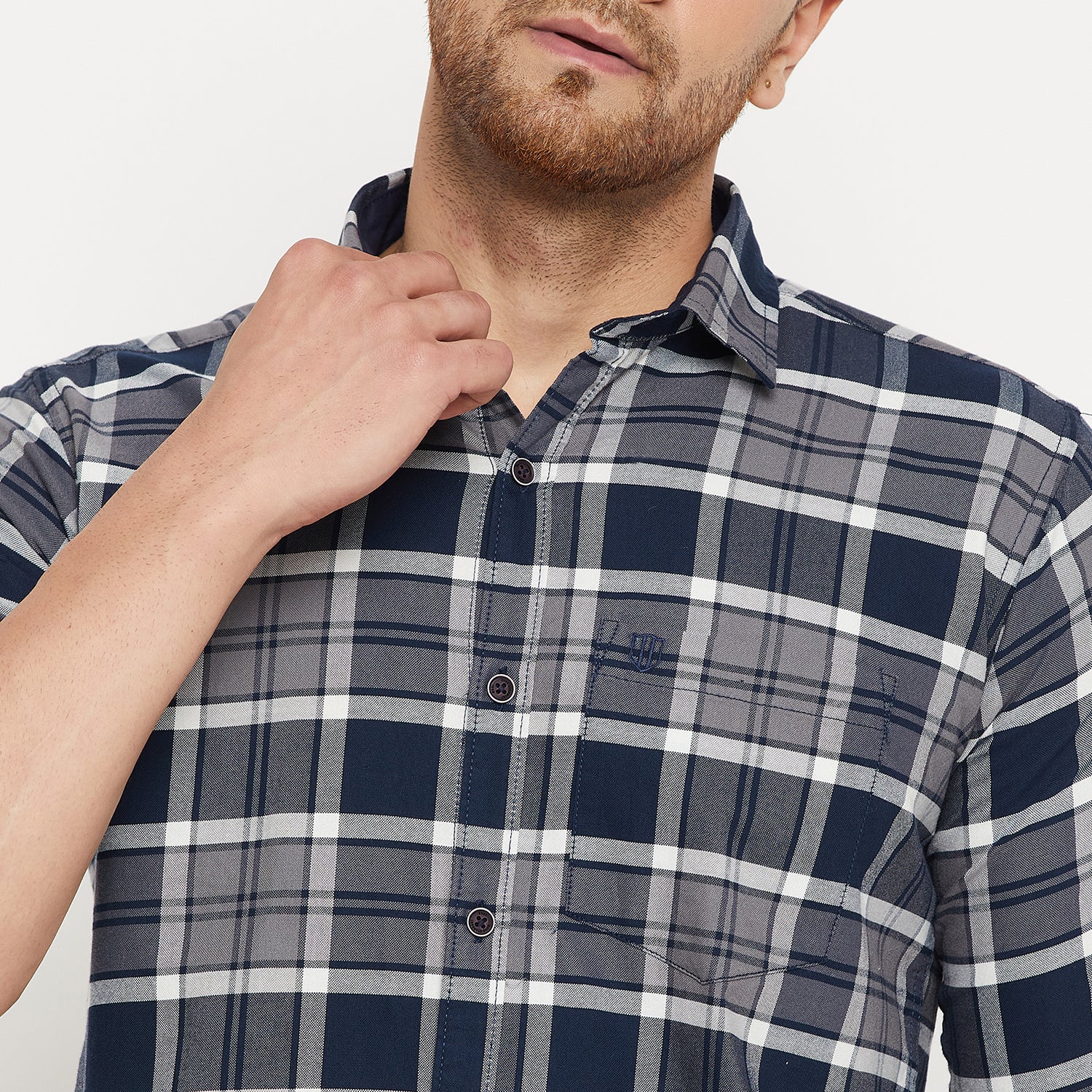 Duke Urban Men Full Sleeve Cotton Shirt (SDO5CKOM)