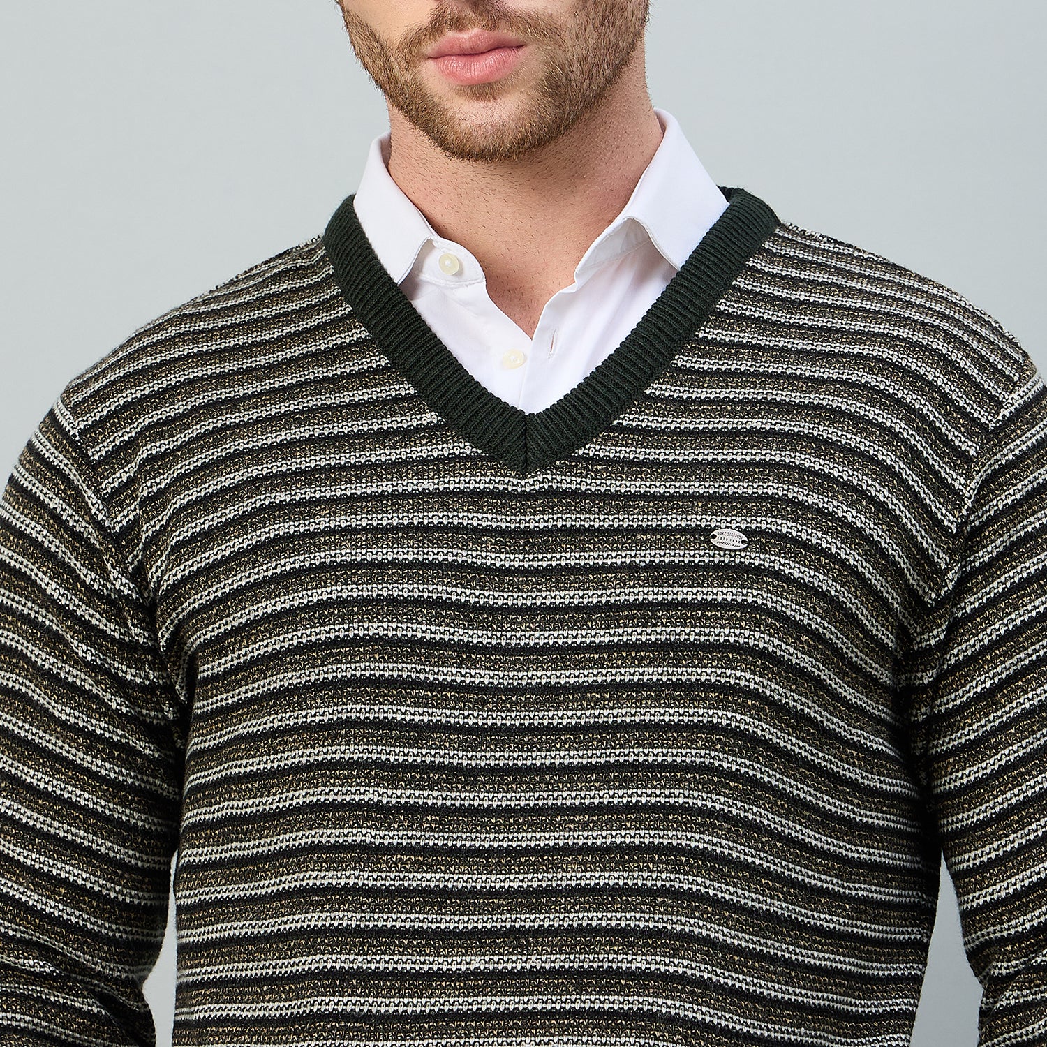 Duke Urban Men V Neck Regular Sweater (SDS2132)