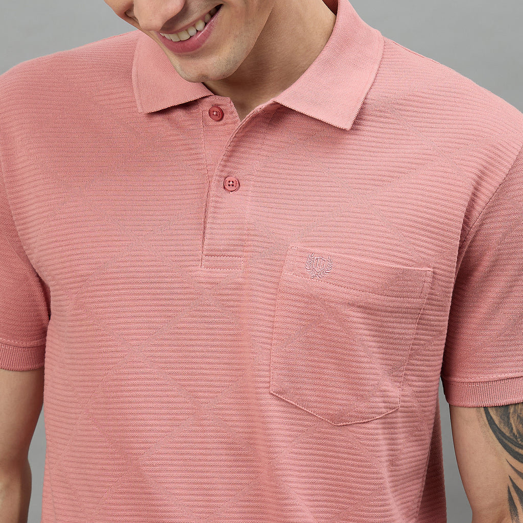 Duke Urban Men Polo Neck Half Sleeve Regular T-Shirt (LF7559)