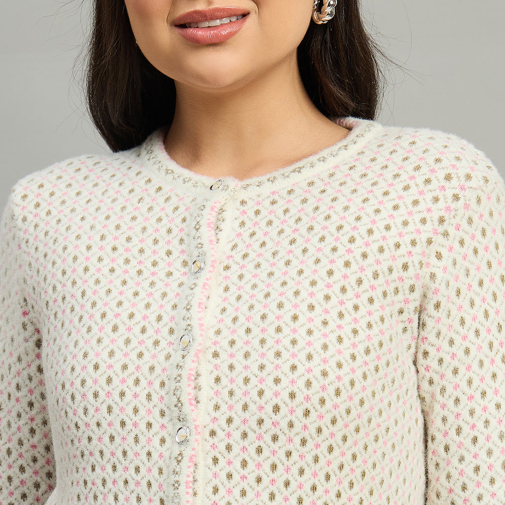 Duke Urban Women Full Sleeve Front Open Regular Cardigan (SDS1337)