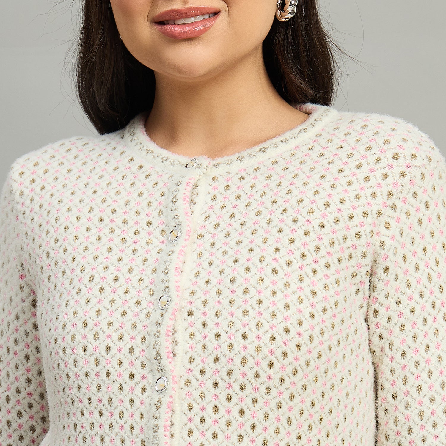 Duke Urban Women Full Sleeve Front Open Regular Cardigan (SDS1337)