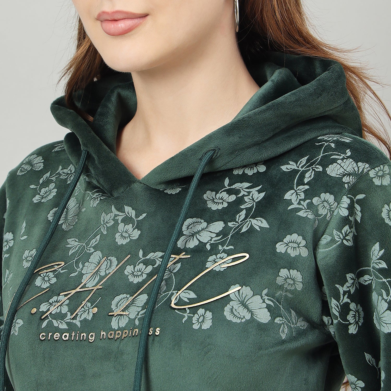 Duke Urban Women Hooded Regular Sweatshirt (LFX971)