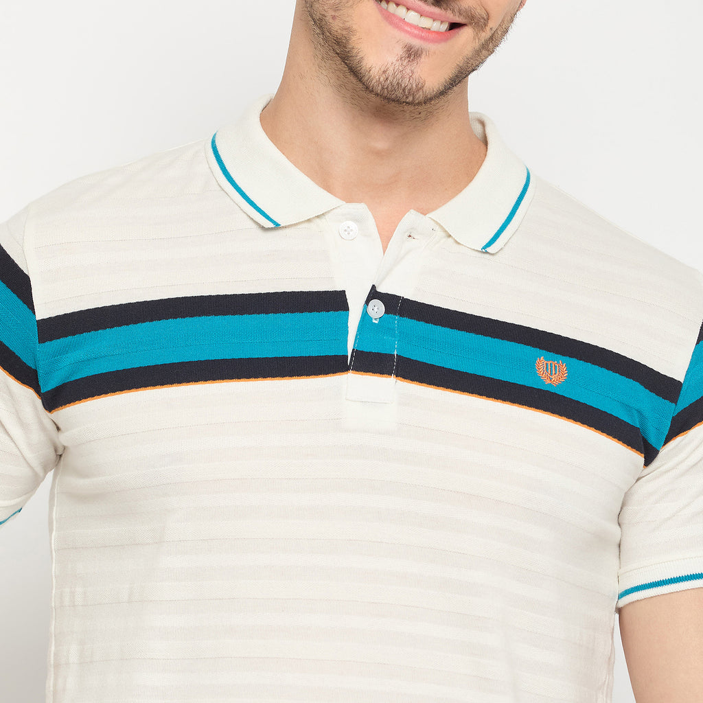 Duke Strardust Men Half Sleeve Cotton T-shirt (LF7064)