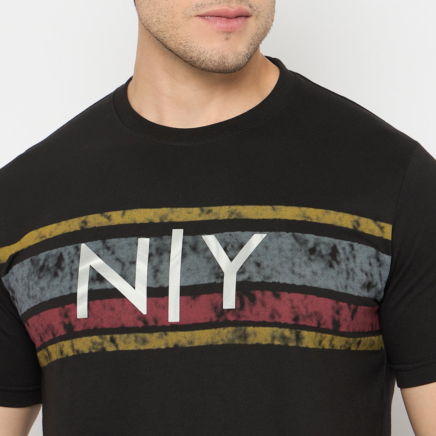 Duke Urban Men Half Sleeve Cotton Tshirt (LF7447)