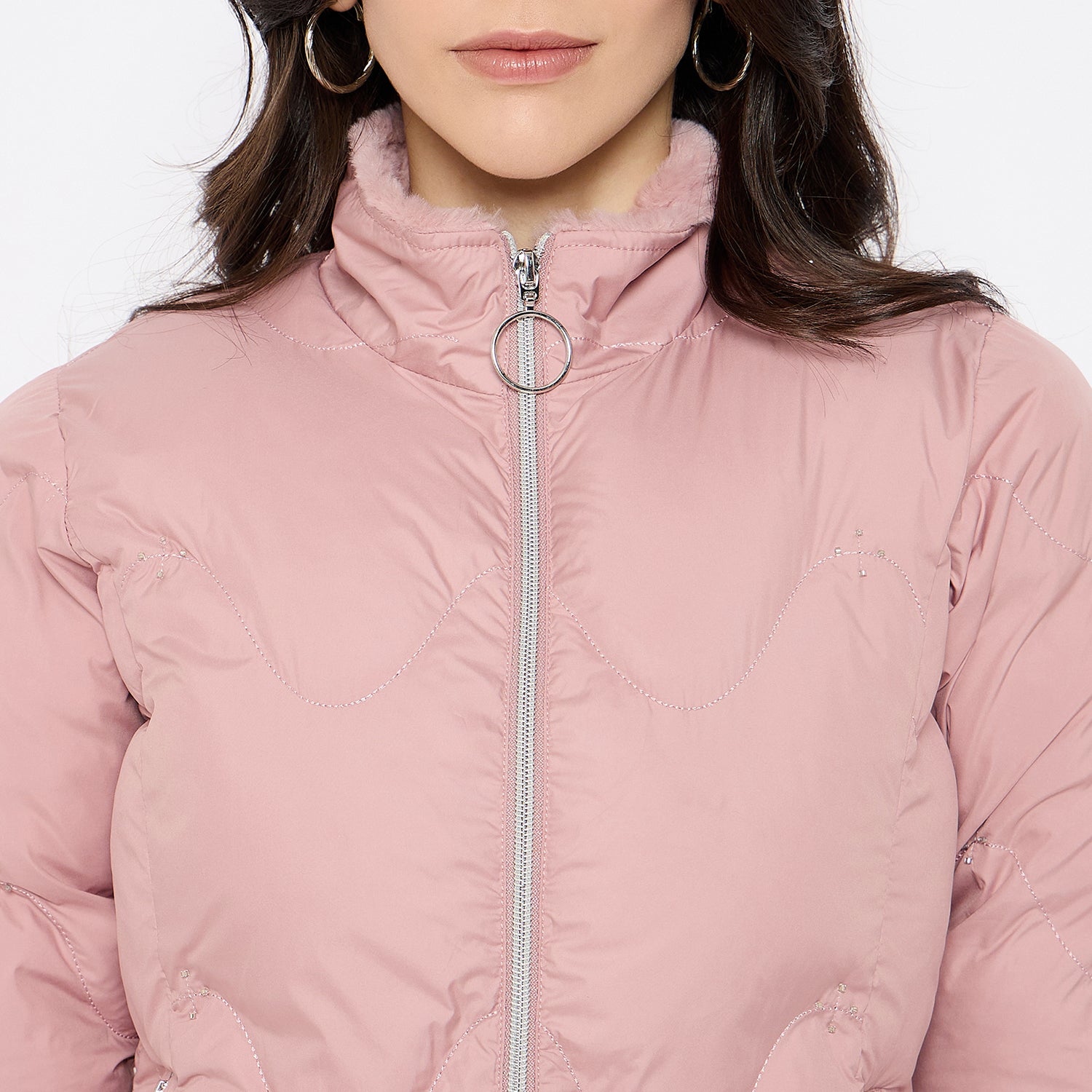Duke Urban Women Full Sleeve Quilted Jacket (SDZ4133)