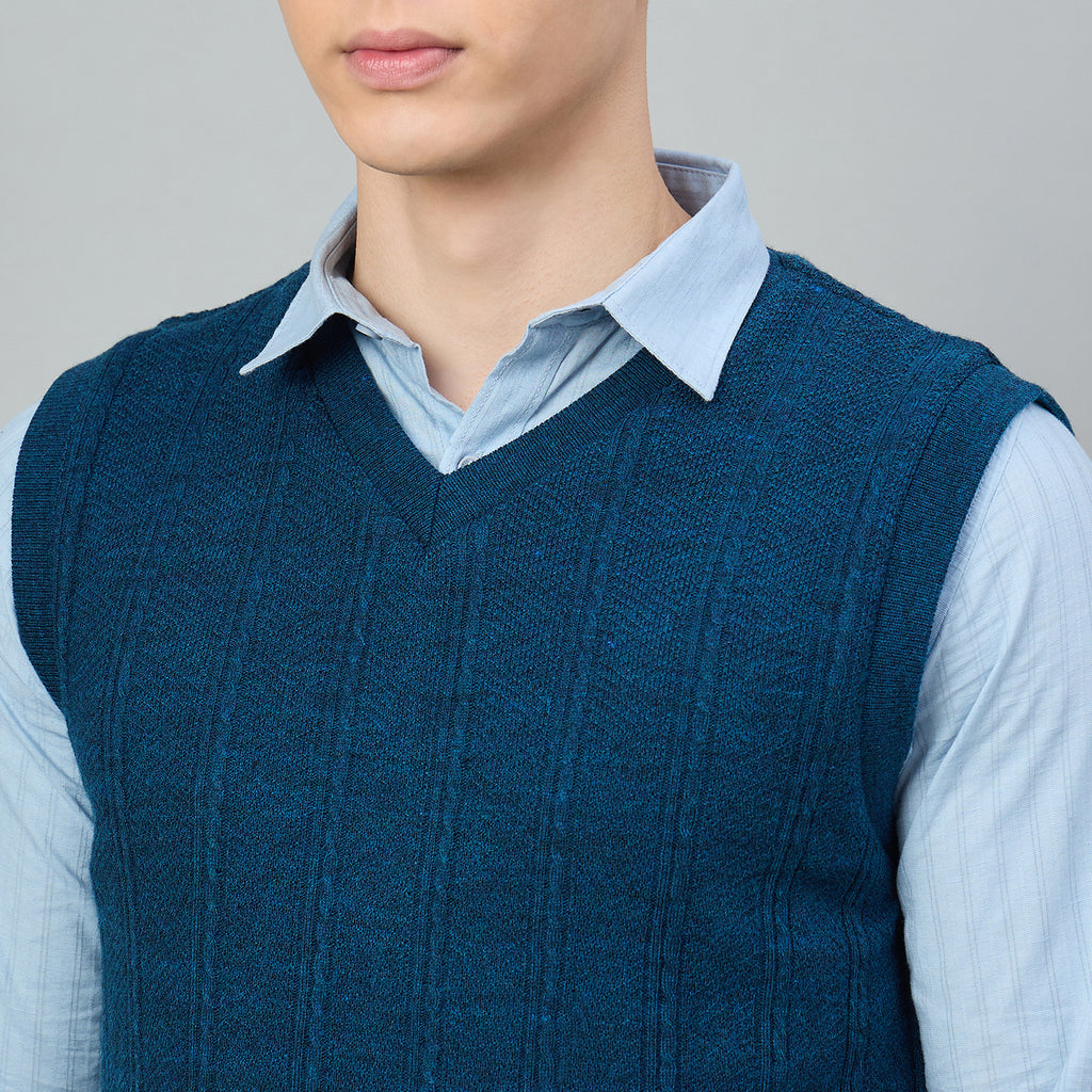 Duke Urban Men Sleeveles V Neck Reversible Sweater (SDS2292)
