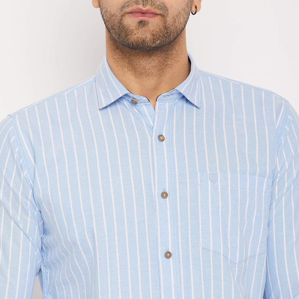 Duke Stardust Men Cotton Full Sleeve Shirt (SDO8STO)
