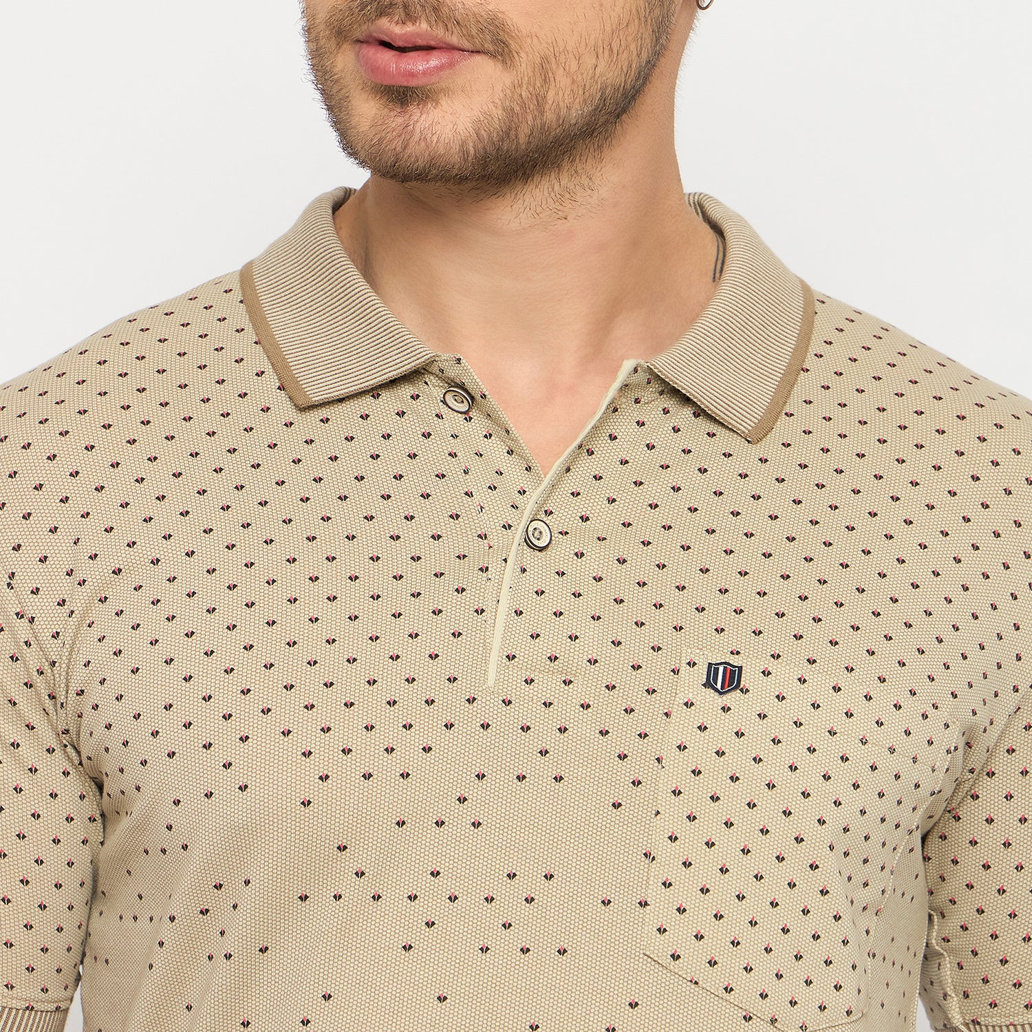 Duke Urban Men Half Sleeve Cotton Tshirt (LF7415)